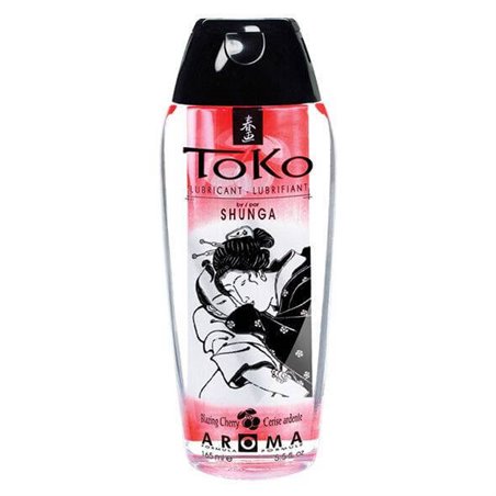 Shunga Toko - Lubrificante Intimo a Base Acqua Aroma Ciliegia 165 ML