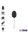 Online- Remote Control Vibrating Egg S Black