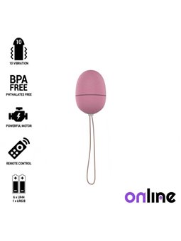 Online- Remote Control Vibrating Egg S Pink