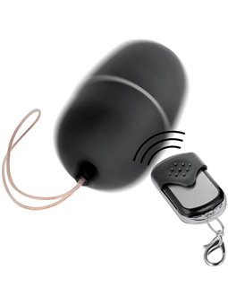 Online- Remote Control Vibrating Egg M Black