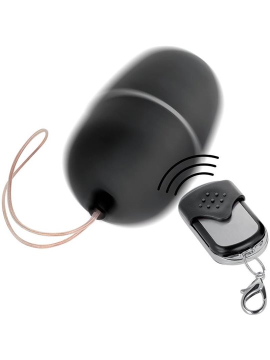 Online- Remote Control Vibrating Egg M Black