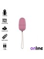 Online- Remote Control Vibrating Egg M Pink