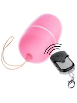Online- Remote Control Vibrating Egg M Pink