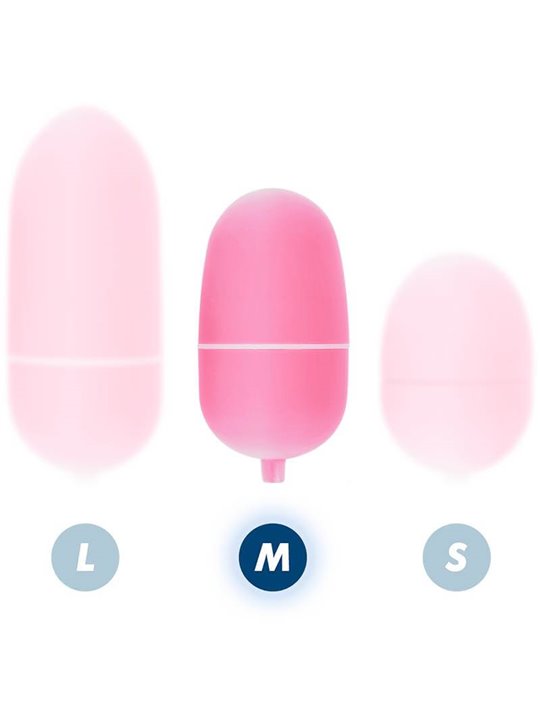 Online- Remote Control Vibrating Egg M Pink