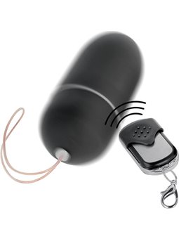 Online- Remote Control Vibrating Egg L Black