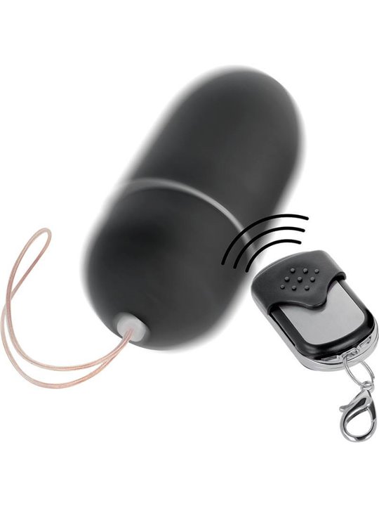 Online- Remote Control Vibrating Egg L Black