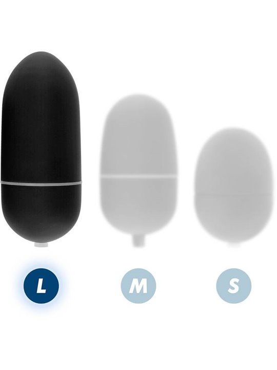 Online- Remote Control Vibrating Egg L Black