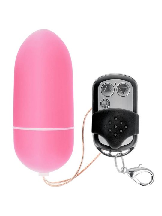 Online- Remote Control Vibrating Egg L Pink