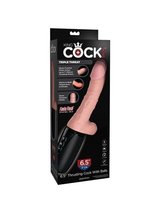 King Cock - Plus Triple Threat Light Skin Tone