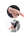 King Cock - Plus 3D Dildo Swinging Balls 24.5 CM Light Skin