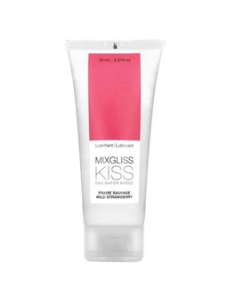 Mixgliss Kiss - Lubrificante a Base Acqua Gusto Fragola 70 ML