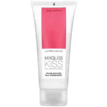 Mixgliss Kiss - Lubrificante a Base Acqua Gusto Fragola 70 ML