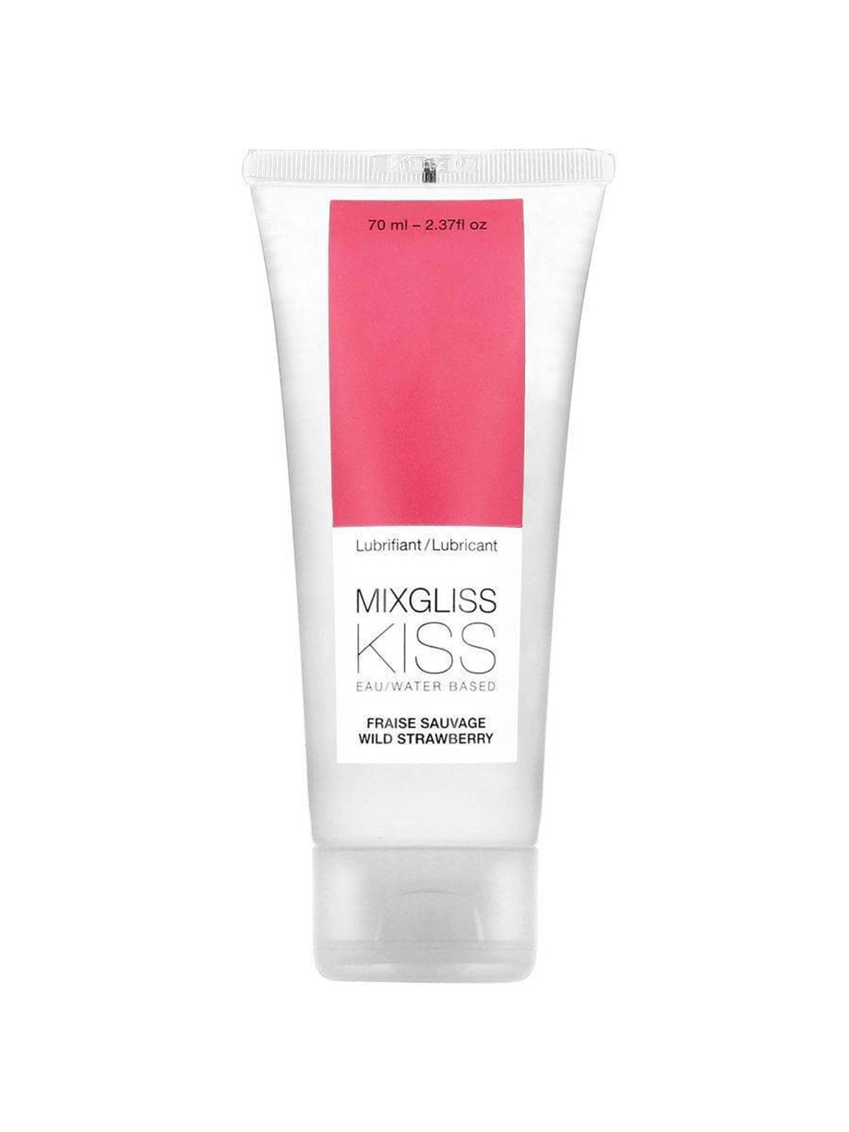Mixgliss Kiss - Lubrificante a Base Acqua Gusto Fragola 70 ML