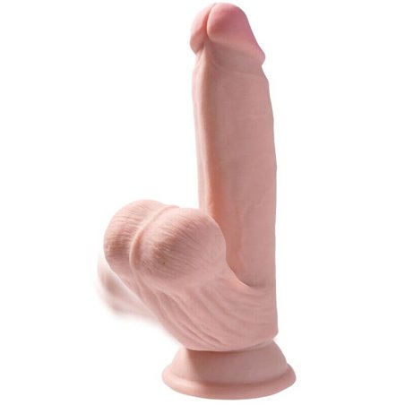 King Cock - Fallo Vaginale Anale Realistico 3D Cock Swinging Balls 7 Inch