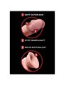 King Cock - Plus 3D Dildo Swinging Balls 15.2 CM Light Skin