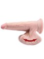 King Cock - Plus 3D Dildo Swinging Balls 20.3 CM