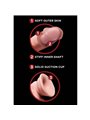 King Cock - Plus 3D Dildo Swinging Balls 20.3 CM