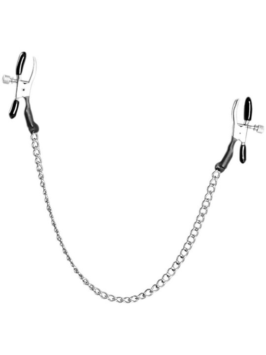 Fetish Fantasy Nipple Chain Clamps