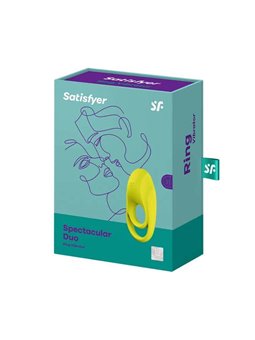 Satisfyer Spectacular Duo Ring Vibrator Yellow