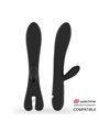 Brilly Glam Erik - Vibratore Rabbit in Silicone Compatibile Tecnologia Watchme