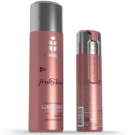 Swede - Fruity Love Lubricant Sparkling Strawberry Wine 100 ML