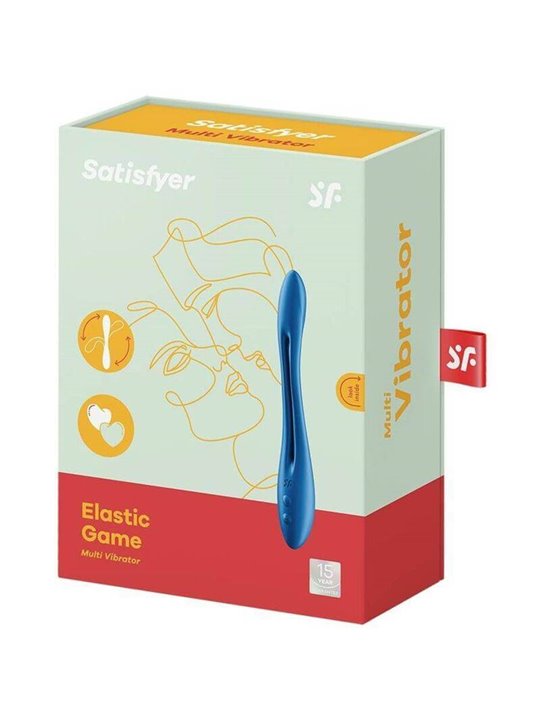 Satisfyer - Elastic Game Multi Vibrator Blue