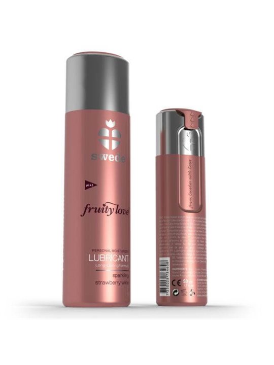 Swede - Fruity Love Lubricant Sparkling Strawberry Wine 50 ML