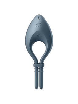 Satisfyer - Bullseye Ring Vibrator App GRey