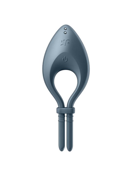 Satisfyer - Bullseye Ring Vibrator App GRey