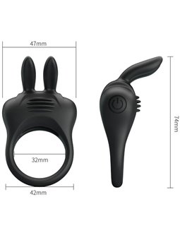 Pretty Love - Davion Rabbit Vibrator Ring