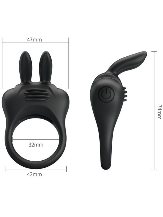 Pretty Love - Davion Rabbit Vibrator Ring