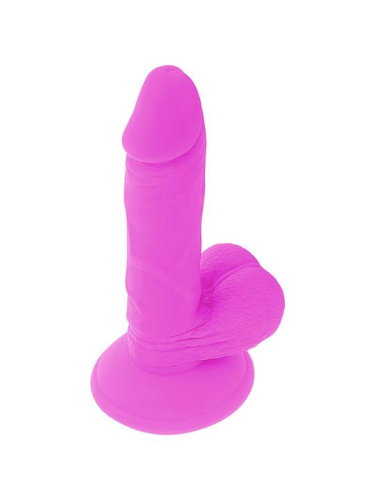 Diversia - Flexible Vibrating Dildo 17 CM - Purple