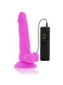 Diversia - Flexible Vibrating Dildo 18 CM - Purple