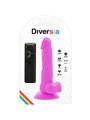 Diversia - Flexible Vibrating Dildo 18 CM - Purple