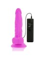 Diversia - Flexible Vibrating Dildo 18 CM - Purple