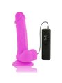 Diversia - Dildo Vibrante Flessibile 20,5 CM - Viola