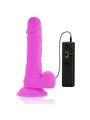 Diversia - Dildo Vibrante Flessibile 20,5 CM - Viola