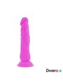 Diversia - Flexible Vibrating Dildo 21 CM - Purple