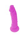 Diversia - Flexible Vibrating Dildo 21 CM - Purple