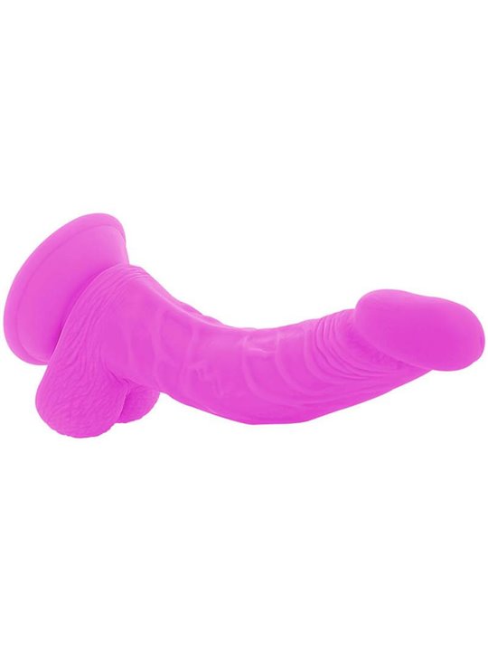 Diversia - Dildo Vibrante Flessibile 21,5 CM - Viola