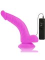 Diversia - Dildo Vibrante Flessibile 21,5 CM - Viola