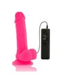Diversia - Flexible Vibrating Dildo 20.5 CM - Pink