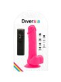 Diversia - Flexible Vibrating Dildo 20.5 CM - Pink