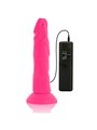 Diversia - Flexible Dildo with Vibration 23 CM - Pink