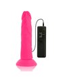 Diversia - Flexible Dildo with Vibration 23 CM - Pink