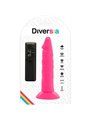 Diversia - Flexible Dildo with Vibration 23 CM - Pink