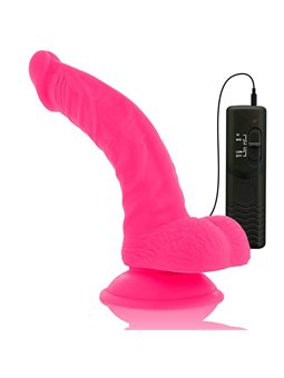Diversia - Dildo Vibrante Flessibile 21,5 CM - Rosa