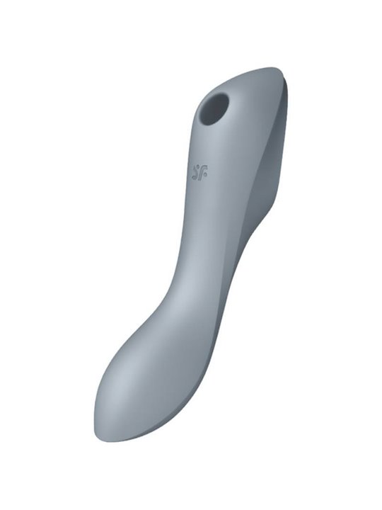 Satisfyer Curvy Trinity 3 Air Pulse Vibrator - GRey
