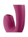 Satisfyer Sunray Stimulator And Vibrator App - Red