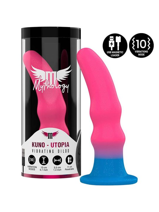 Mythology Kuno Utopia Dildo S - Vibrator Watchme Wireless Technology Compatible